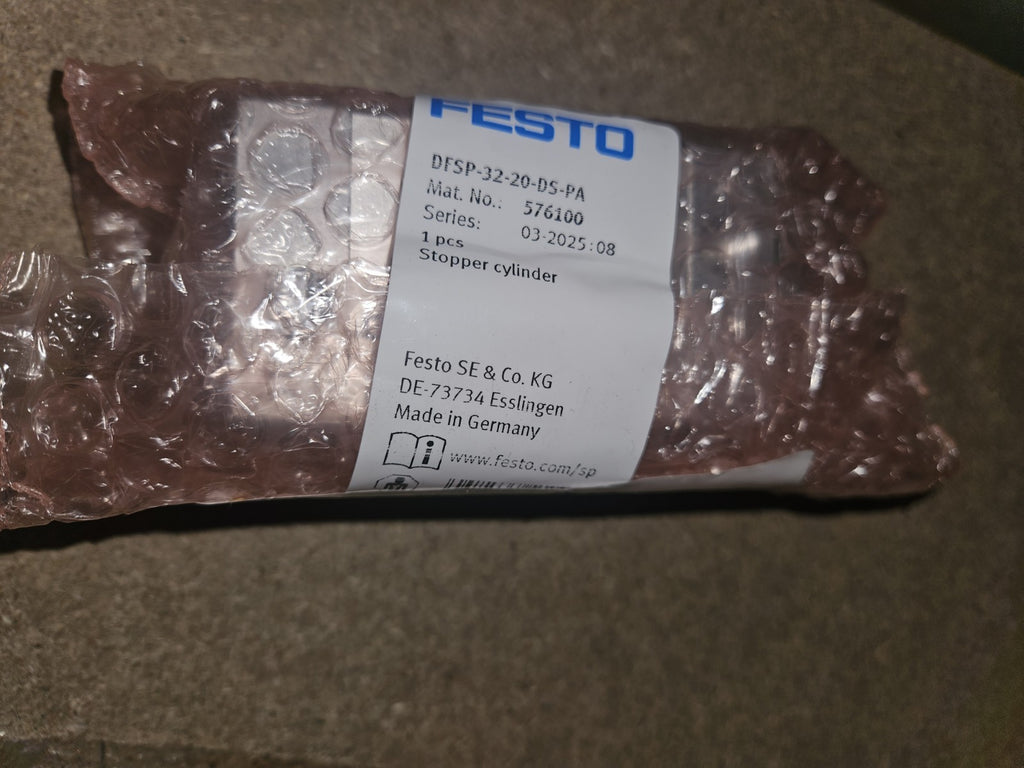 FESTO DFSP-32-20-DS-PA Stopperzylinder 10BAR, 576100 Neu/ovp, New Sealed Unused