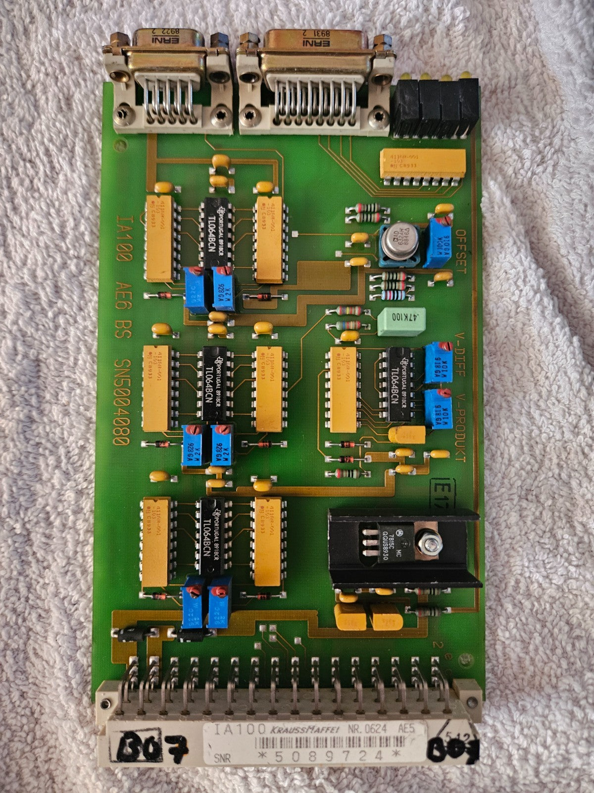 Krauss Maffei Steuermodule / CPU für Spritzgussmaschinen (Geprüft & Getestet)