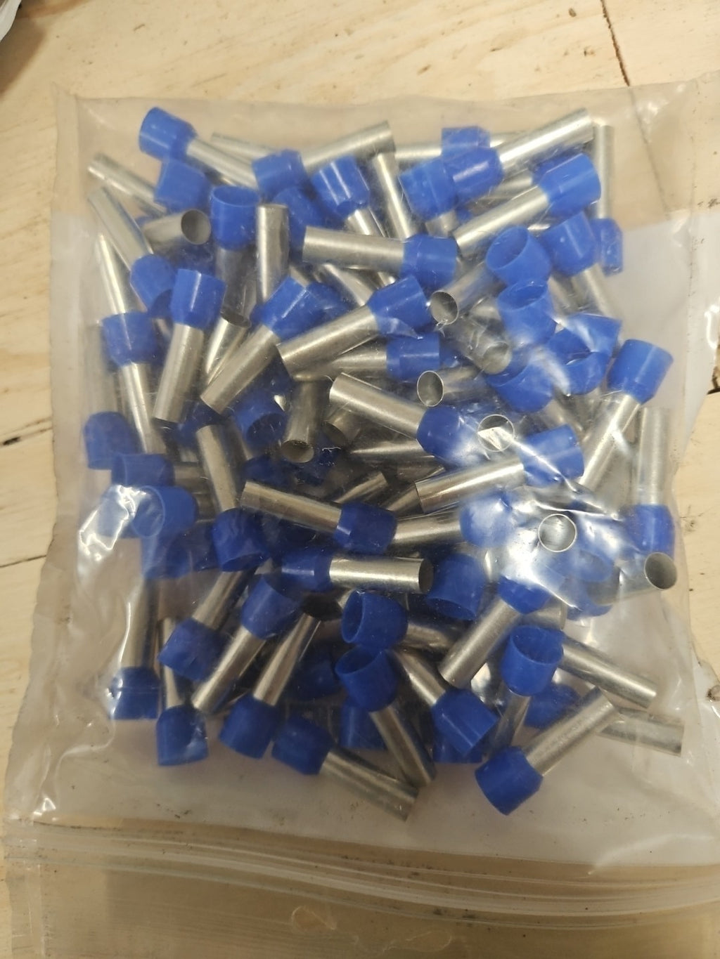 Klauke 47718 Aderendhülse 16 mm² Teilisoliert Blau 100 St., Neu/ovp New Sealed