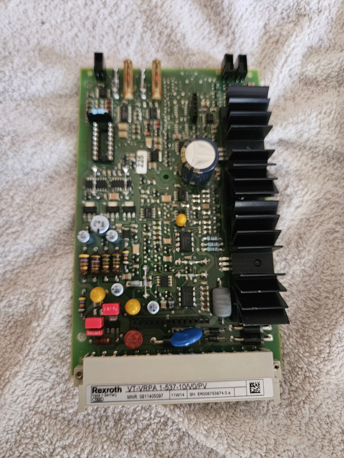 ​Bosch Rexroth VT-VRPA 1-537-10/V0/PV Amplifier Card | MNR 0811405097, tested