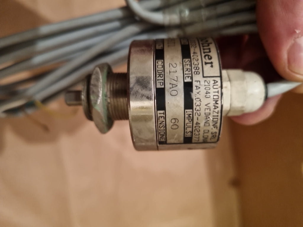 HOHNER Drehgeber SENSOR Sernr: 05I1,217AO, 60 impulses, used in working condit.
