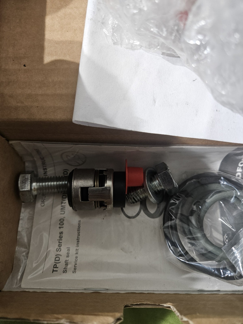Grundfos Kit, Shaft SealTP/TPD ALL TYPBQQV K16MM, 98313338 Neu/ovp, New 