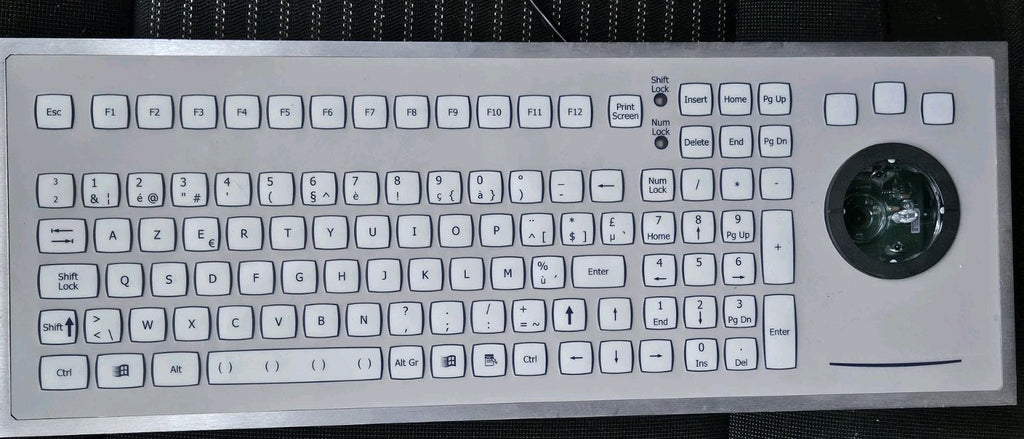 NSi KSTL105F32-1266 Trackerboard, Industrie TASTATUR, Keyboard, TRACKBALL used