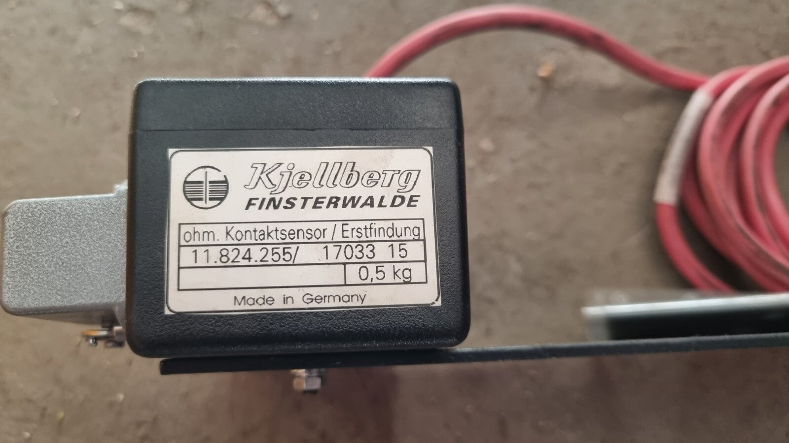 Sensor Erstfindung Kontaktsensor 11.824.255 Kjellberg Finsterwalde neu mit Kabel