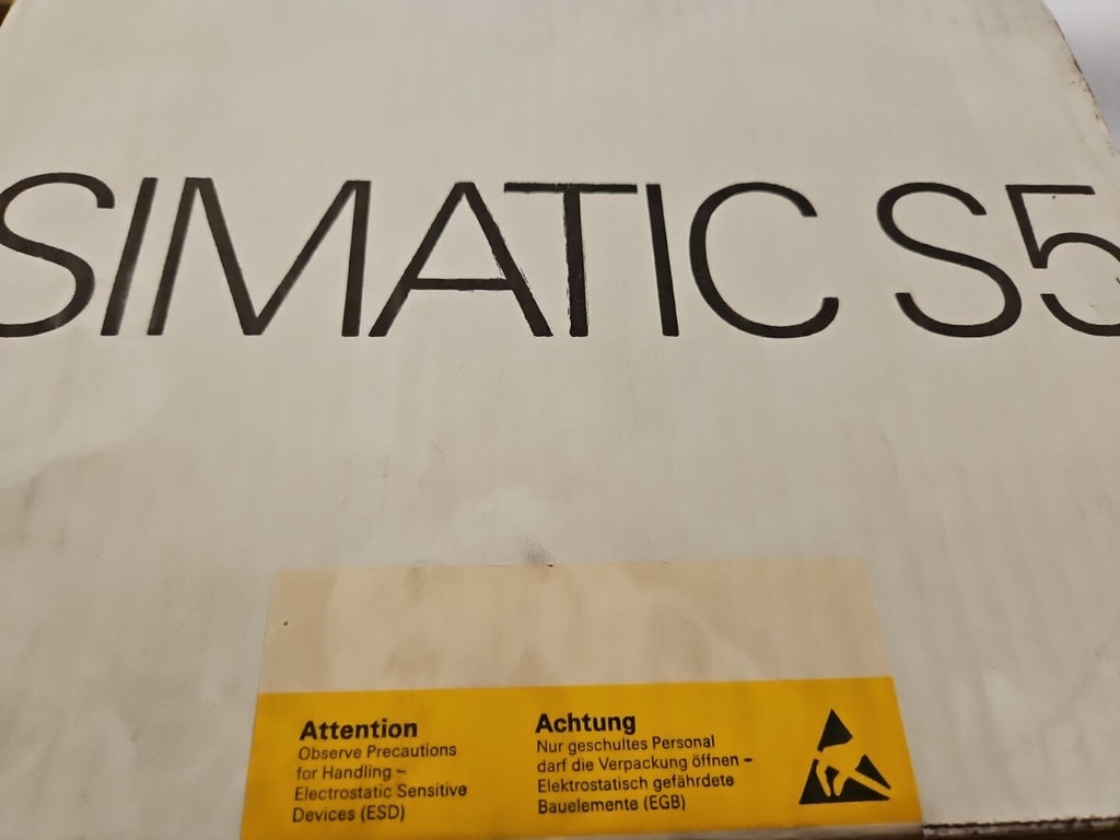 1x SIEMENS 6ES5463-4UA12 SIMATIC S5 ANALOGEINGABE, Neu In Sealed Box, New,SIEGEL
