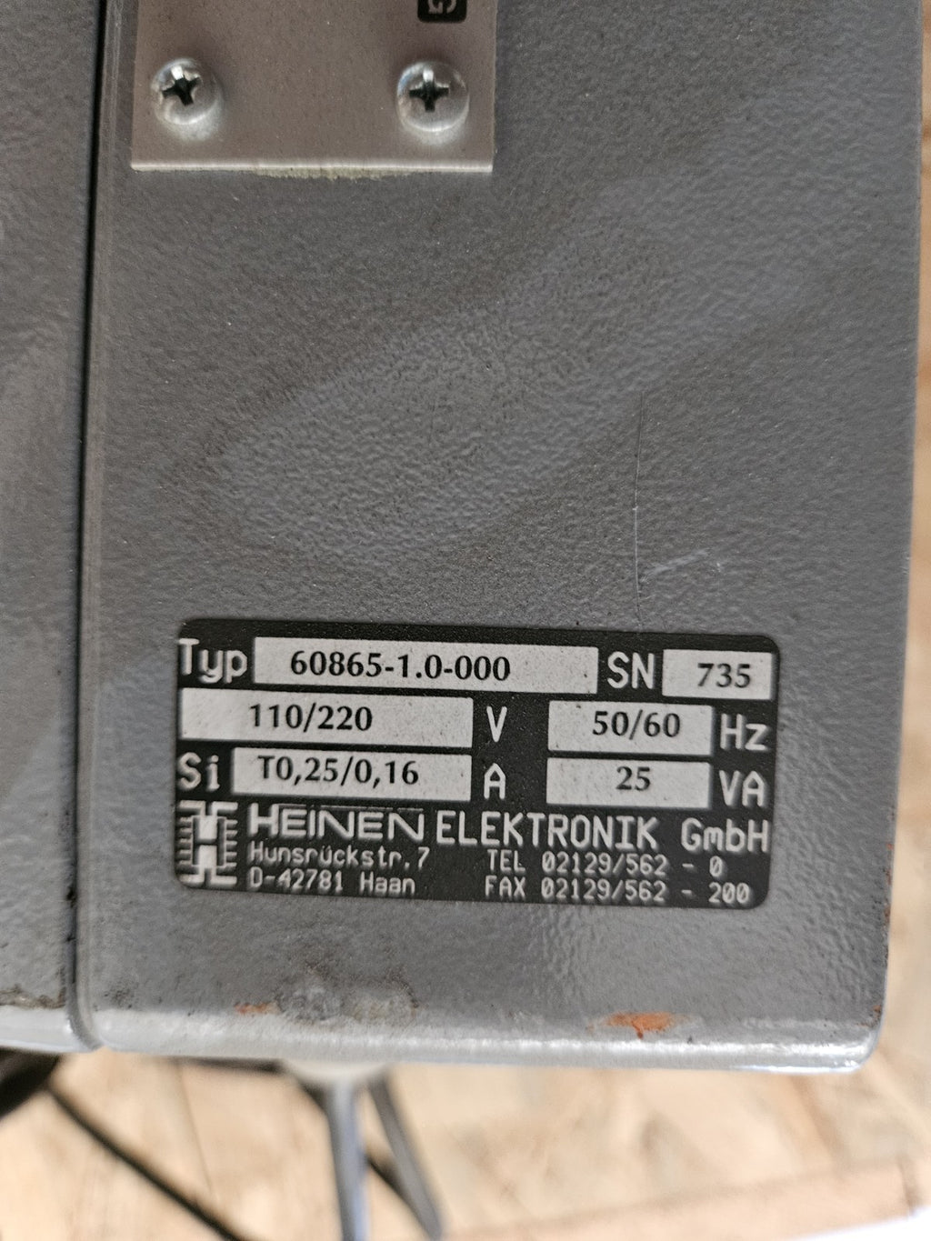 HEINEN 60865 Jagenberg Control Module, SN.735 unused NEU NEW OLD Stock, no Box