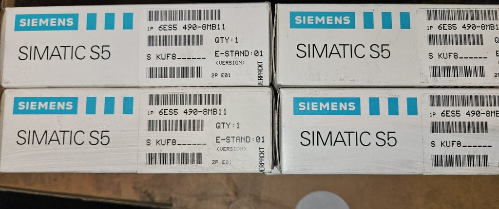 1 x Siemens Simatic S5 6ES5490-8MB11 E-Stand: 01 Schraubstecker -unused/OVP-
