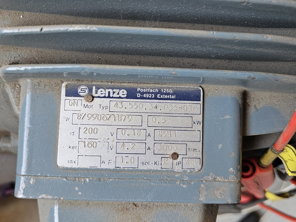 VEM Elektromotor K21R 63 G 2 + LENZE GN43.550.34.035-036 Motor, Fully Working