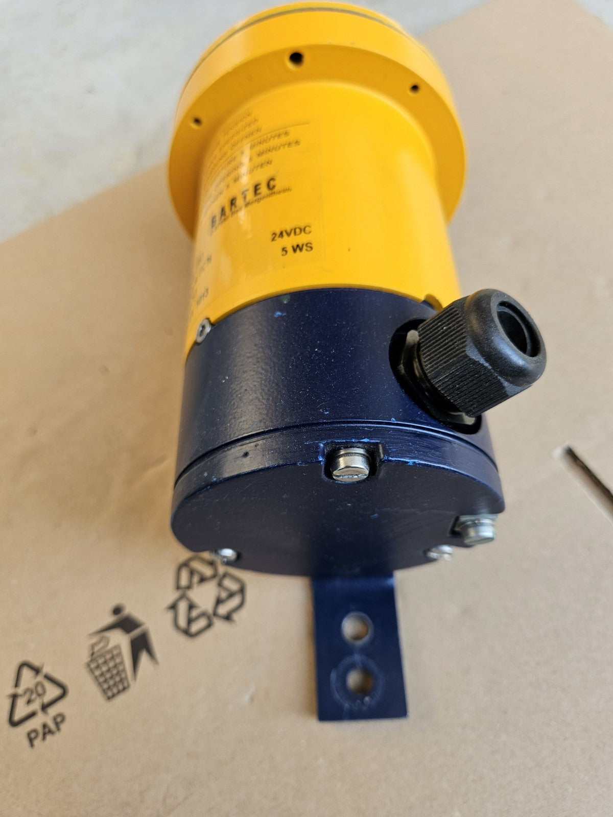 1 x BARTEC 07.4838.3383 EEx-Blitzleuchte II 2 G EEX de IIC T6 , NEU, NEW, unused