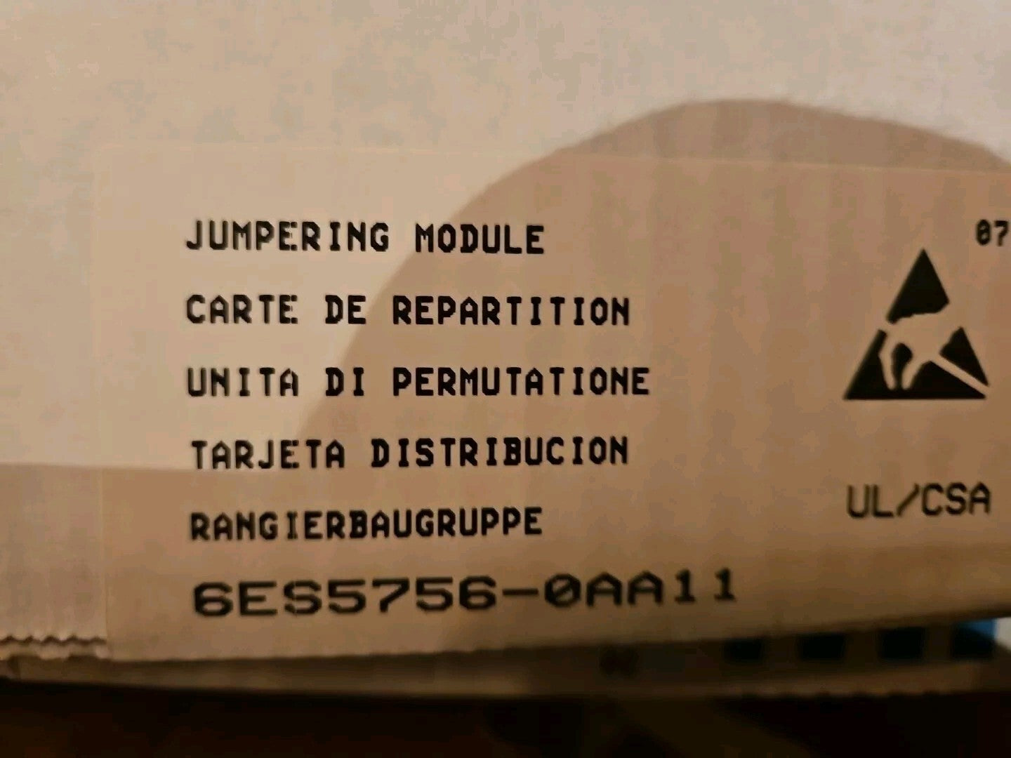 Siemens SIMATIC S5 Rangierbaugruppe | 6ES5 756-0AA11 | 6ES5756-0AA11, New Sealed