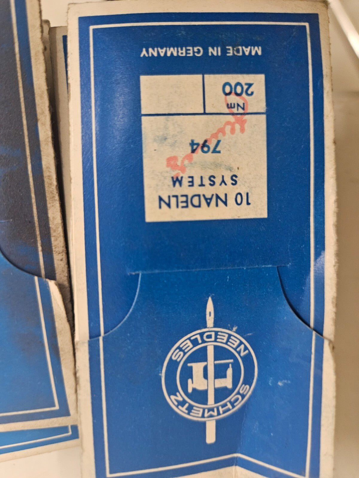 Singer,Grotz Beckert,Schmetz,Organ Nadeln needles Syst.214, 328, 794 neu/ovp nos