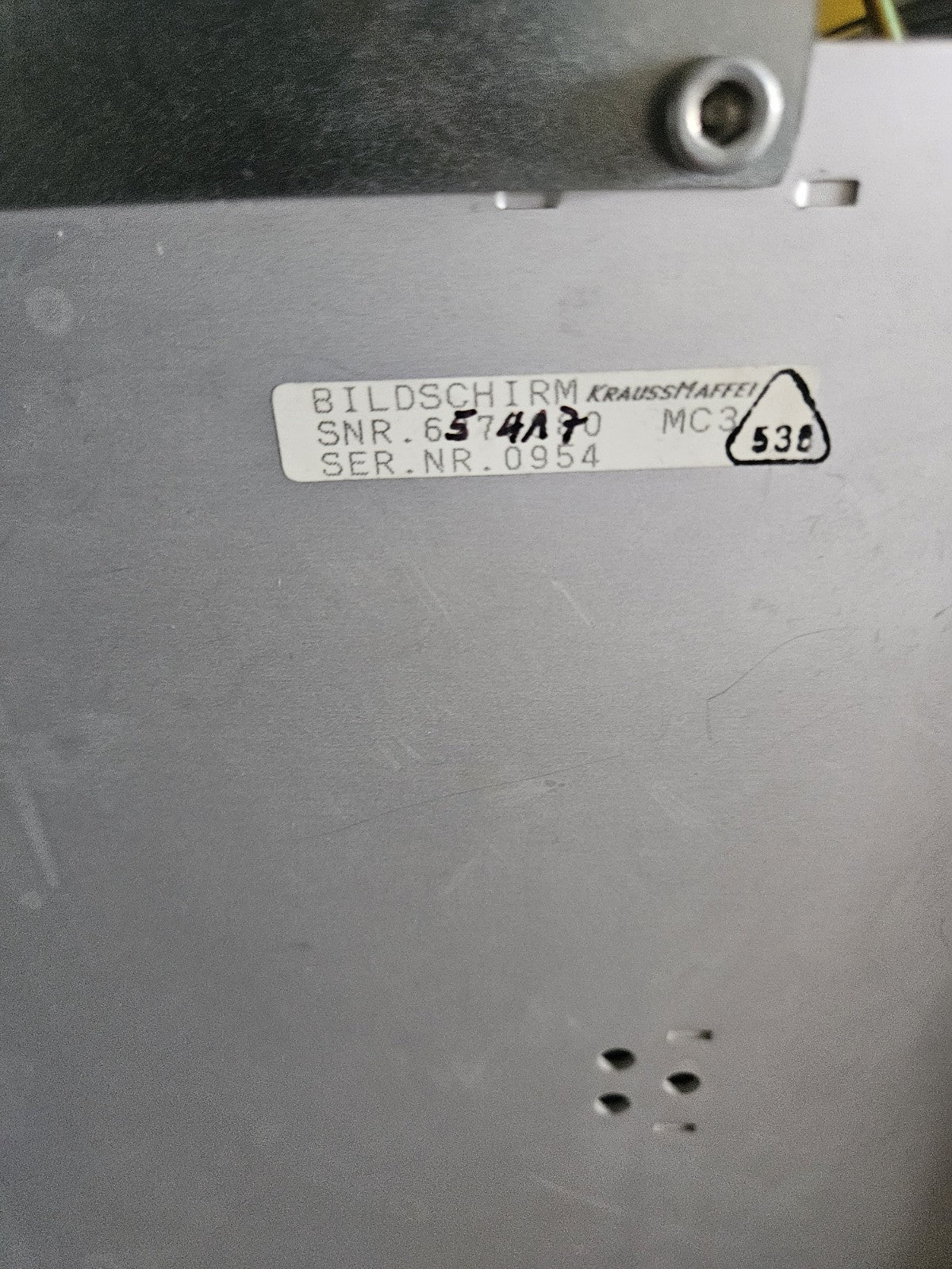 Krauss Maffei MC3 VK200 Injection Molding Control Rack PLC MC310 SH Schroff SC60