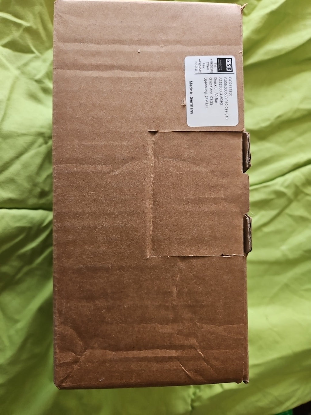 GSR-Magnetventil GO2111250G035.000539.010.099.010A35230804.8080 Neu/ovp,0-30
