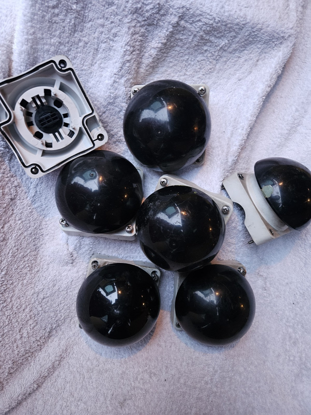 Eaton 095540, FAK-S Gehäuseoberteil, grau, Pilzkappe schwarz Used Gebraucht