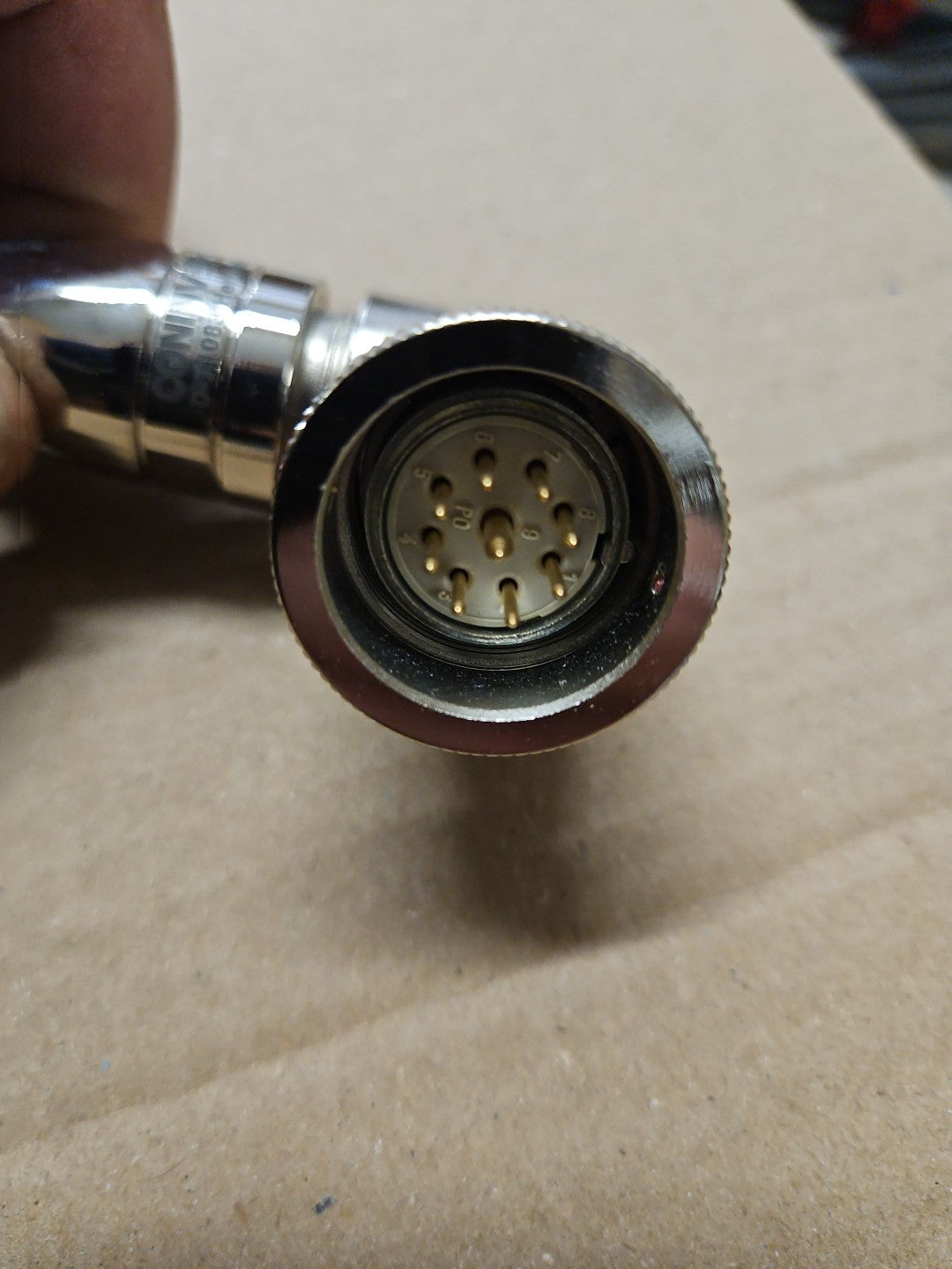 1 x Coninvers Rundsteckverbinder RC-09P1N12T0Z0 connector 9-polig New Neu Ovp