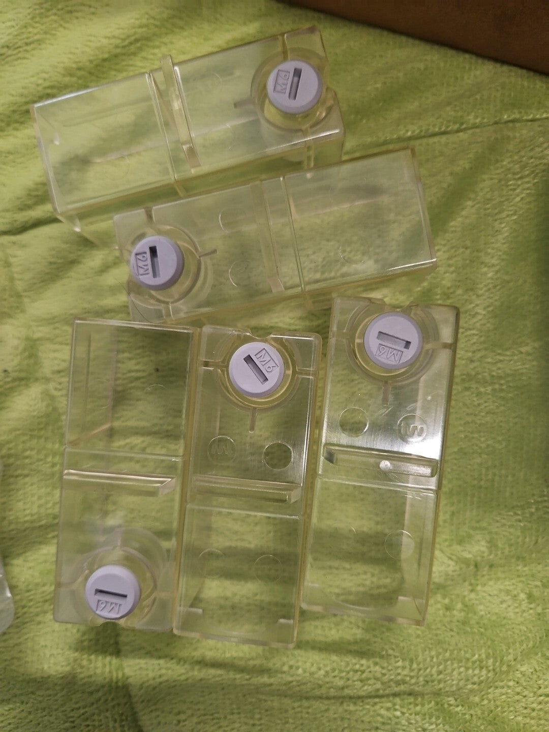 Neu-OVP: 5xSiemens 3TX6506-3B Klemmabdeckung M6 3TX6 5063B Transparent Abdeckung