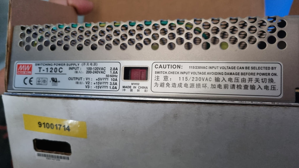 Power Supply Trafo Meanwell T-120C Switched mode New in box neu/ovp