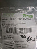 MURR Elektronik 7000-13562-9720050 M12 female recept. A-cod. front incl. nut NEW