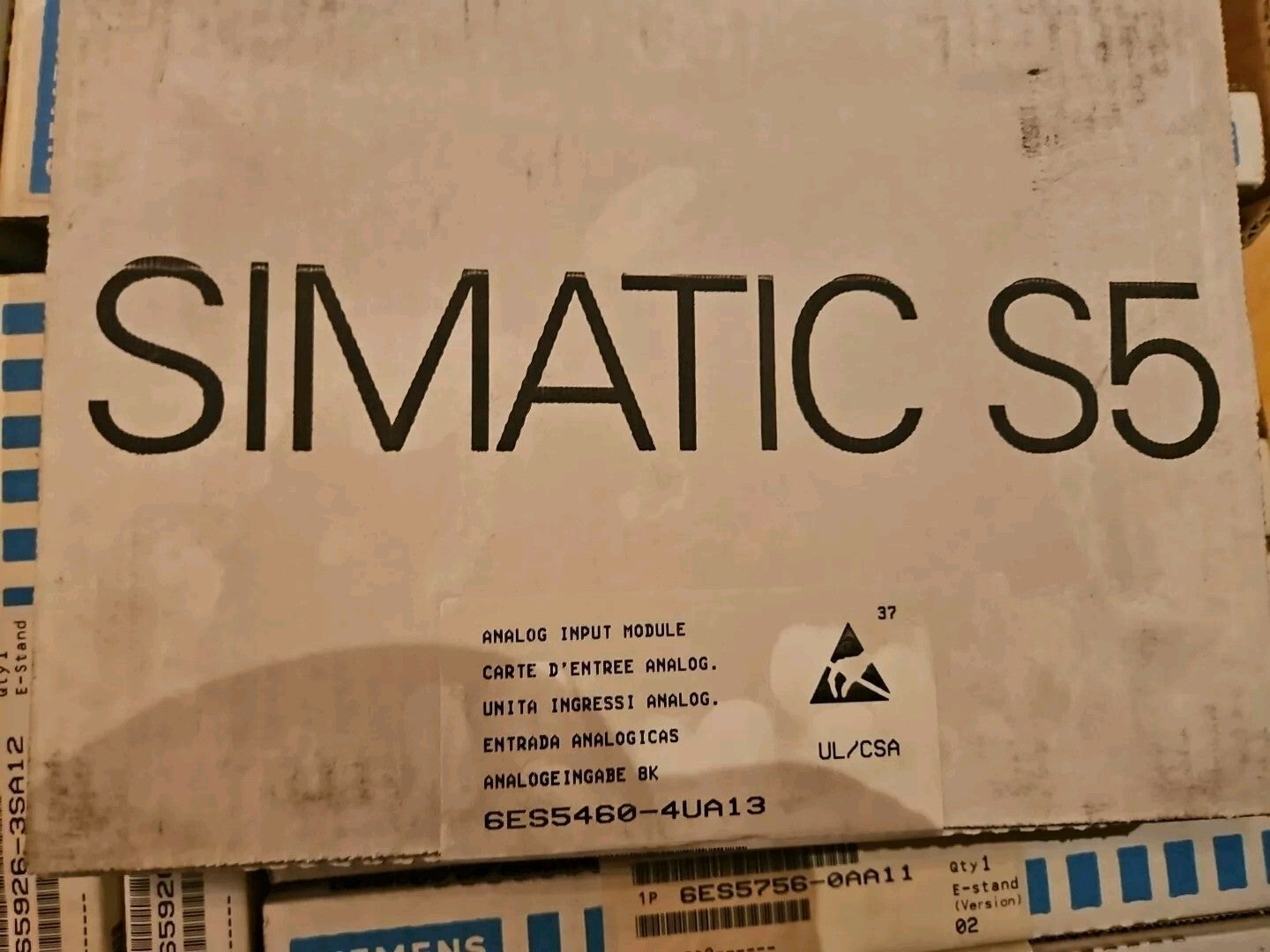 Siemens Simatic 6ES5460-4UA13 Digitaleingabe Bramdnew In Box, Sealed, Neu/ovp