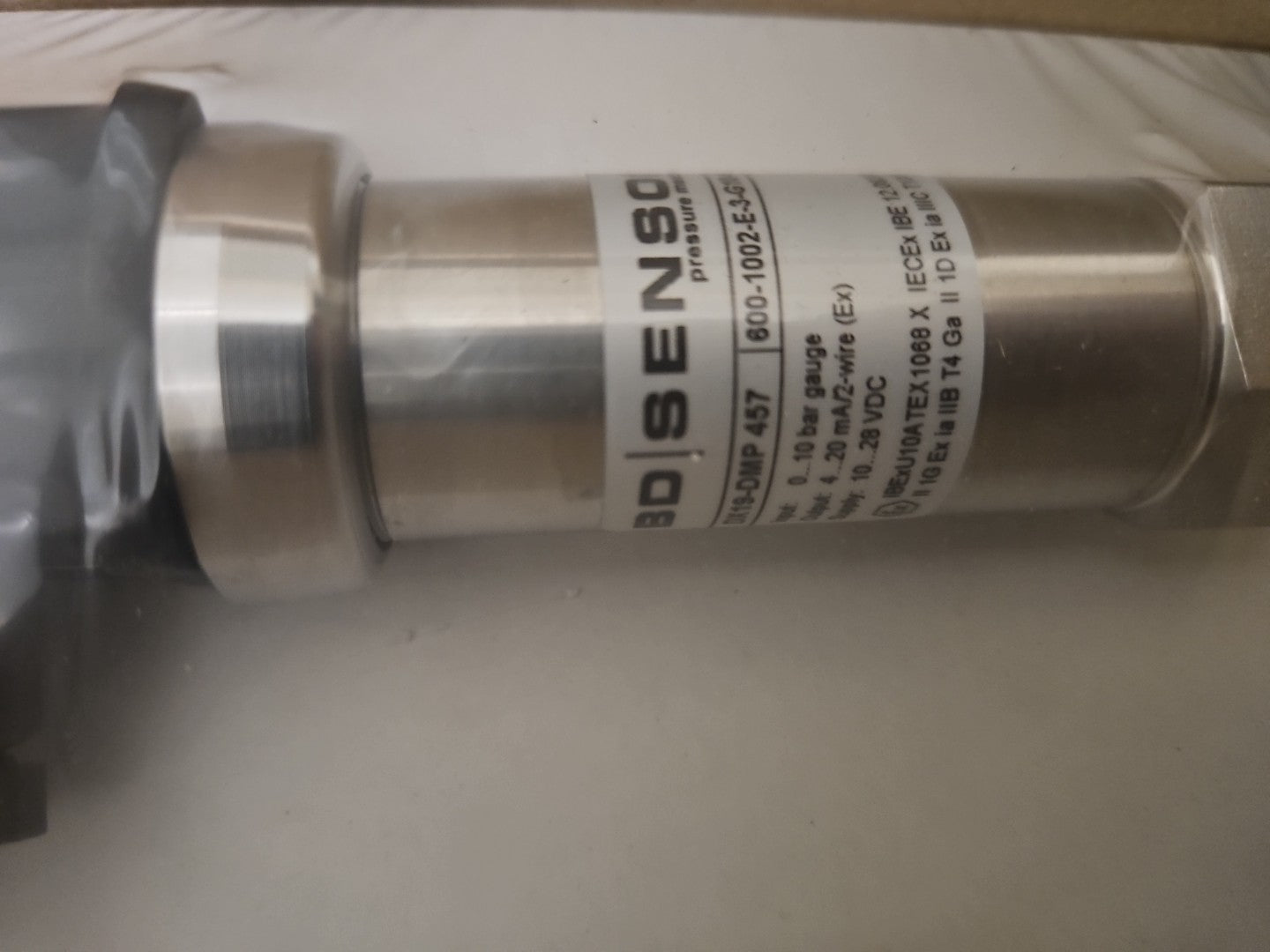 1 x Bd sensors dx19-dmp457 pressure transmitter Neu/ovp, Sealed, New Unused