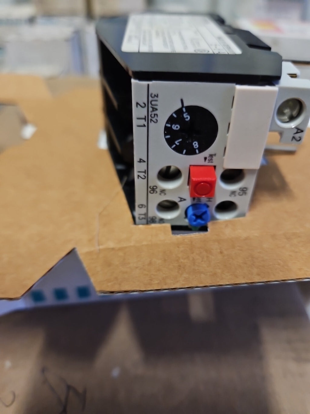 1 x Siemens Überlastrelais 3UA5200-1H 3UA52 00-1H Relais Overload relay 5-8A New