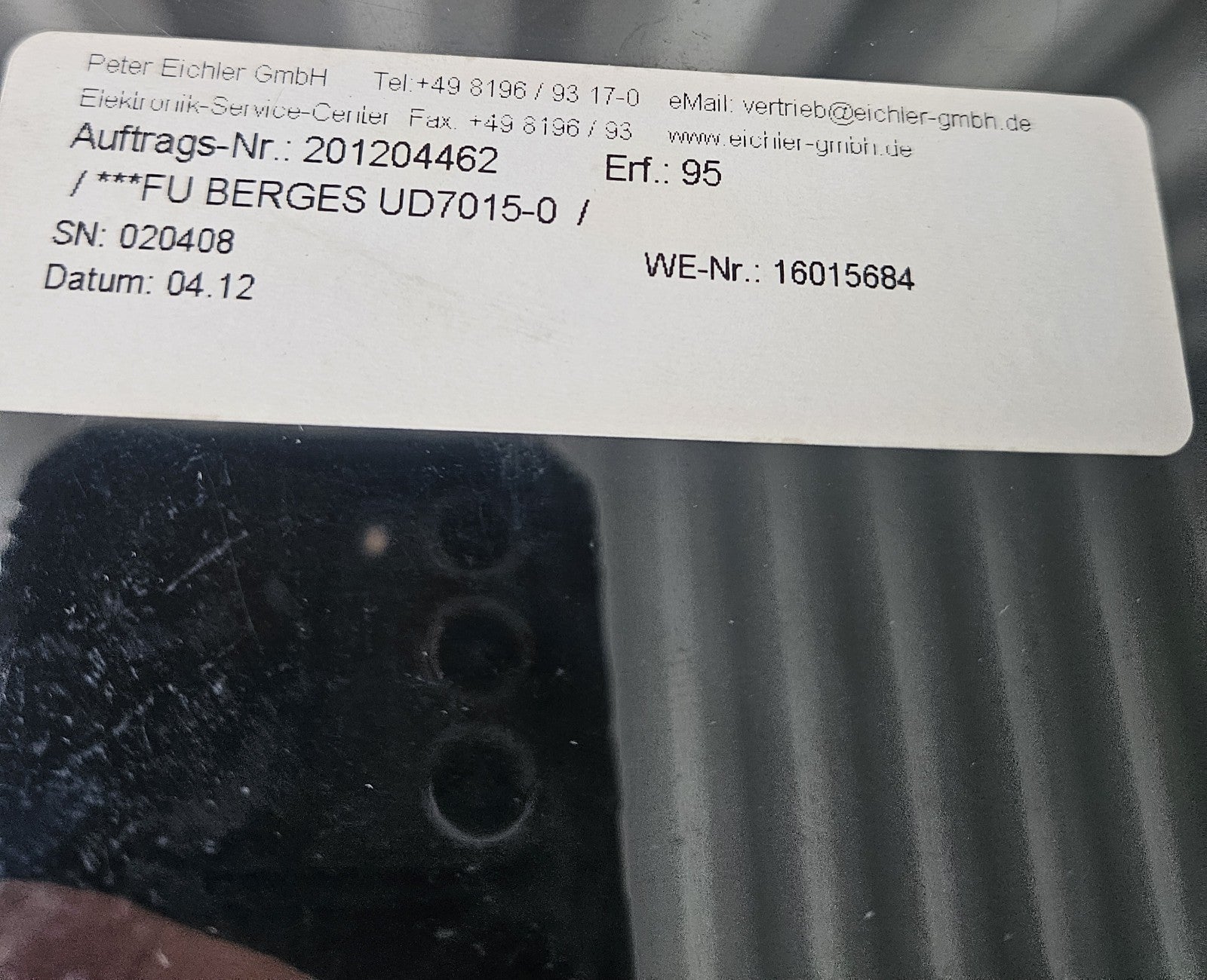 Berges Universal Drive UD 7015-0 Inverter 15KW 400V UD 7000 NEU New Unused