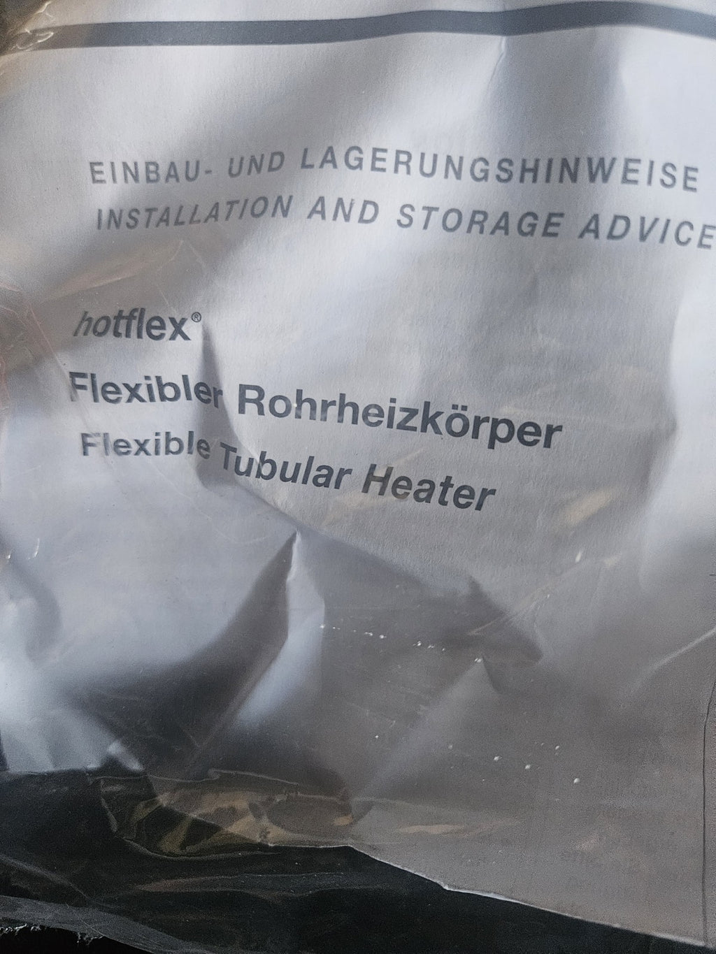 HOTFLEX MILB06010D, 8.5 X 650 1400W/230V, 10051400, Rohrheizkörper - NEU/OVP New