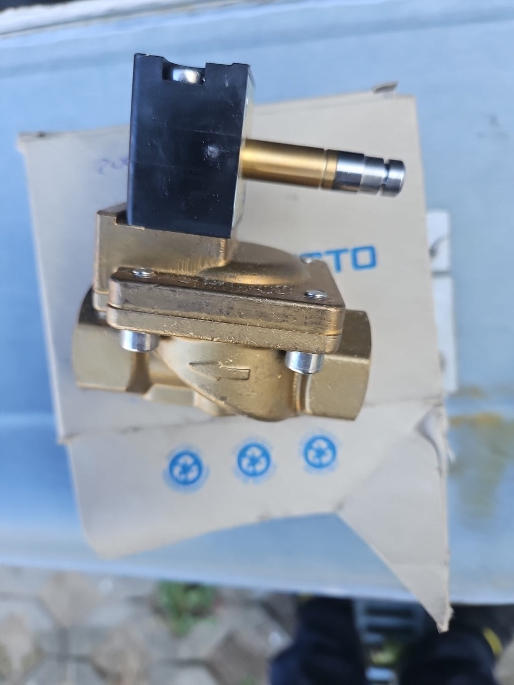 FESTO 161728, MN1H-2-1/2-MS, Magnetventil Neu/ovp Unbenutzt Neu Valve