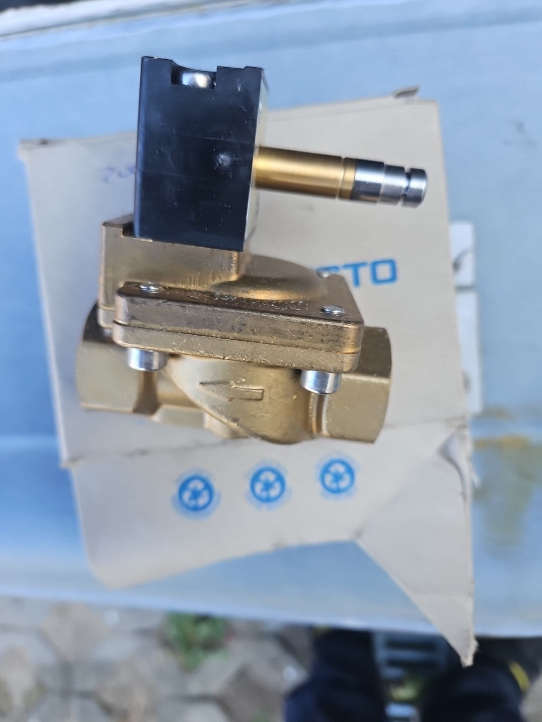 FESTO 161728, MN1H-2-1/2-MS, Magnetventil Neu/ovp Unbenutzt Neu Valve