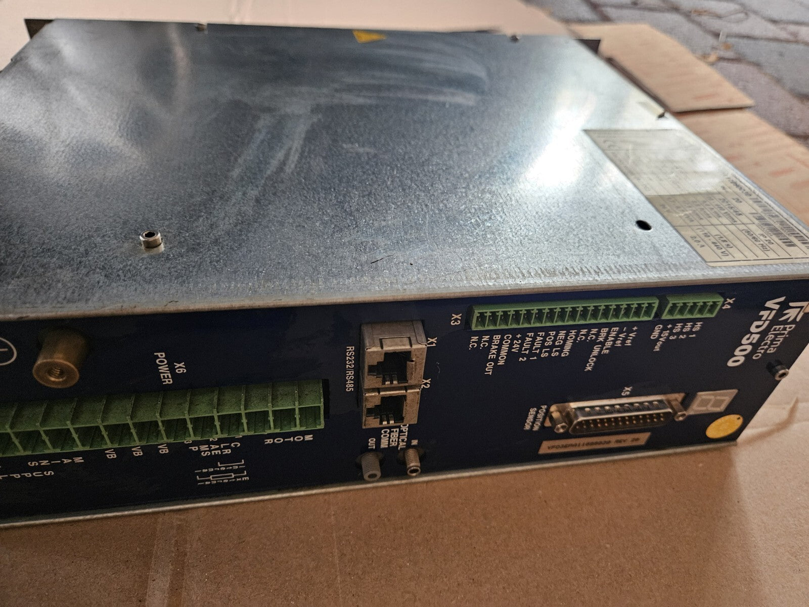 Prima Electronics VFD3EPA11090010 VFD500, Refurbished, Like New, Fully Working