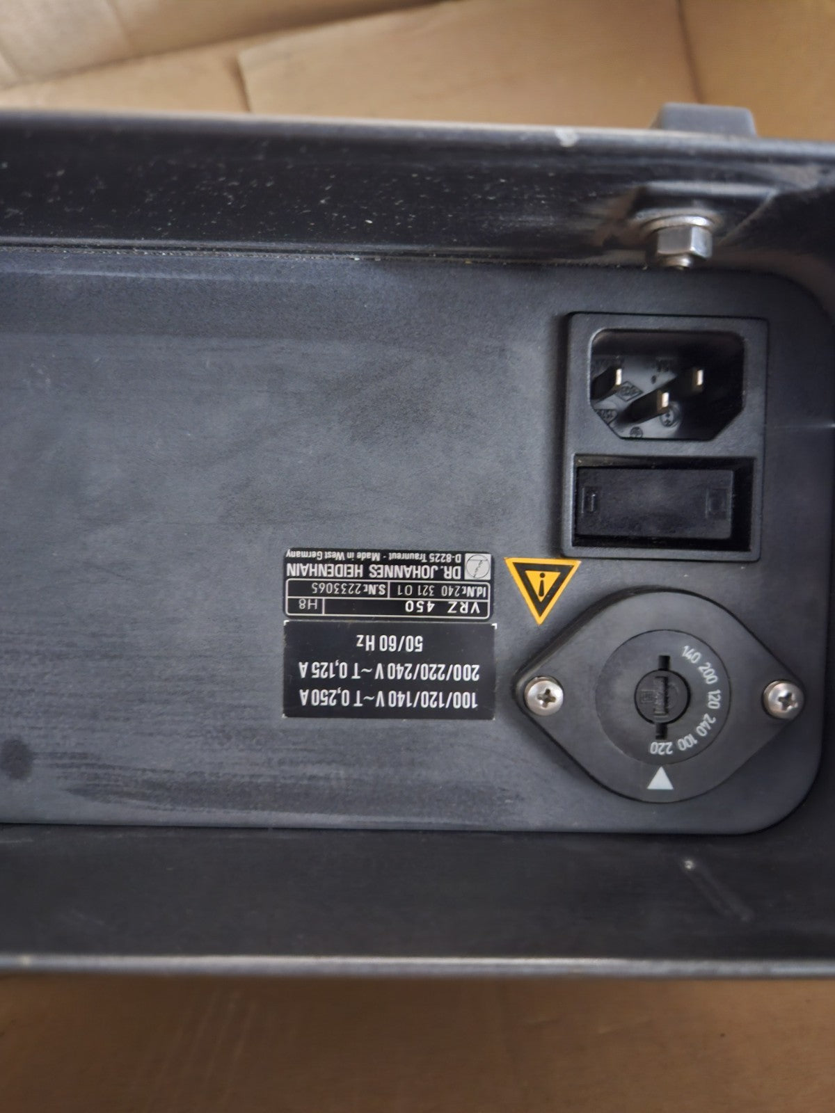 Heidenhain VRZ 450, VRZ450,  Id.Nr.240  321 01, Tested Fully Working, Worldwide