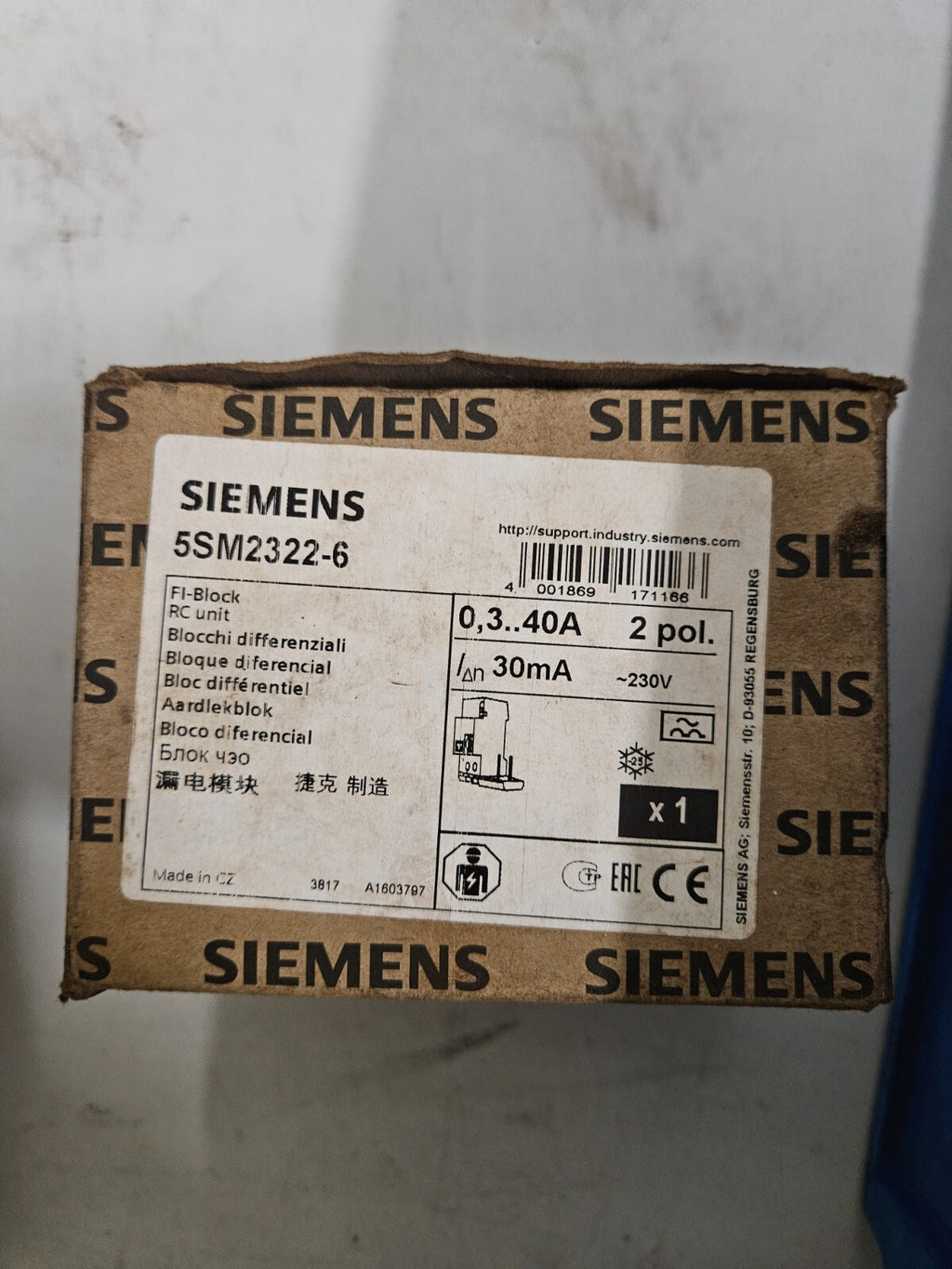SIEMENS 7PU3140-2BN24, 7PU22 40-OAN40,7PU40 20-DC ZEITRELAIS neu/ovp, new in box