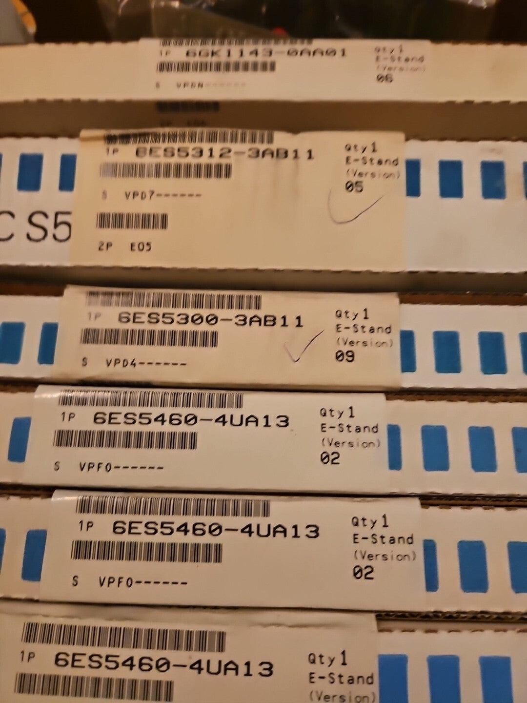 Siemens Simatic S5 6ES5312-3AB11   6ES5 312-3AB11 New In Box, Sealed, SIEGEL,NEU