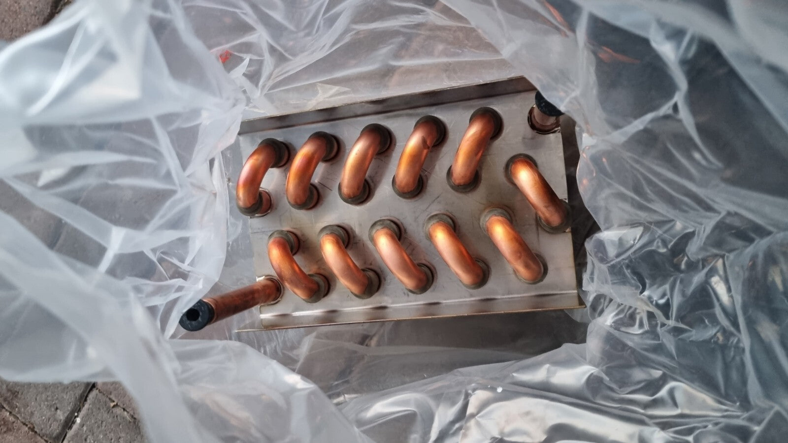 PRIMA POWER, PRIMA ELECTRO, Laser heat exchanger, wärmetauscher, copper, kupfer