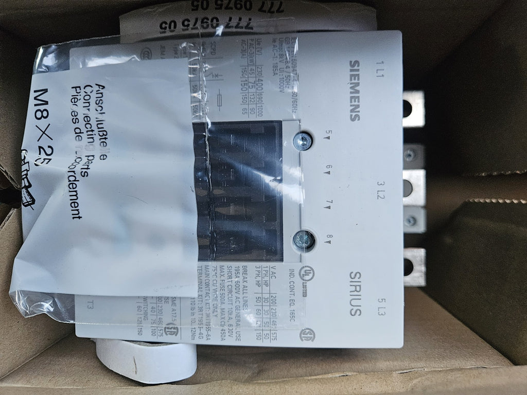 Siemens Leistungsschütz 3RT1055-6AP36 power contacter Schütz Neu/ovp, New In Box