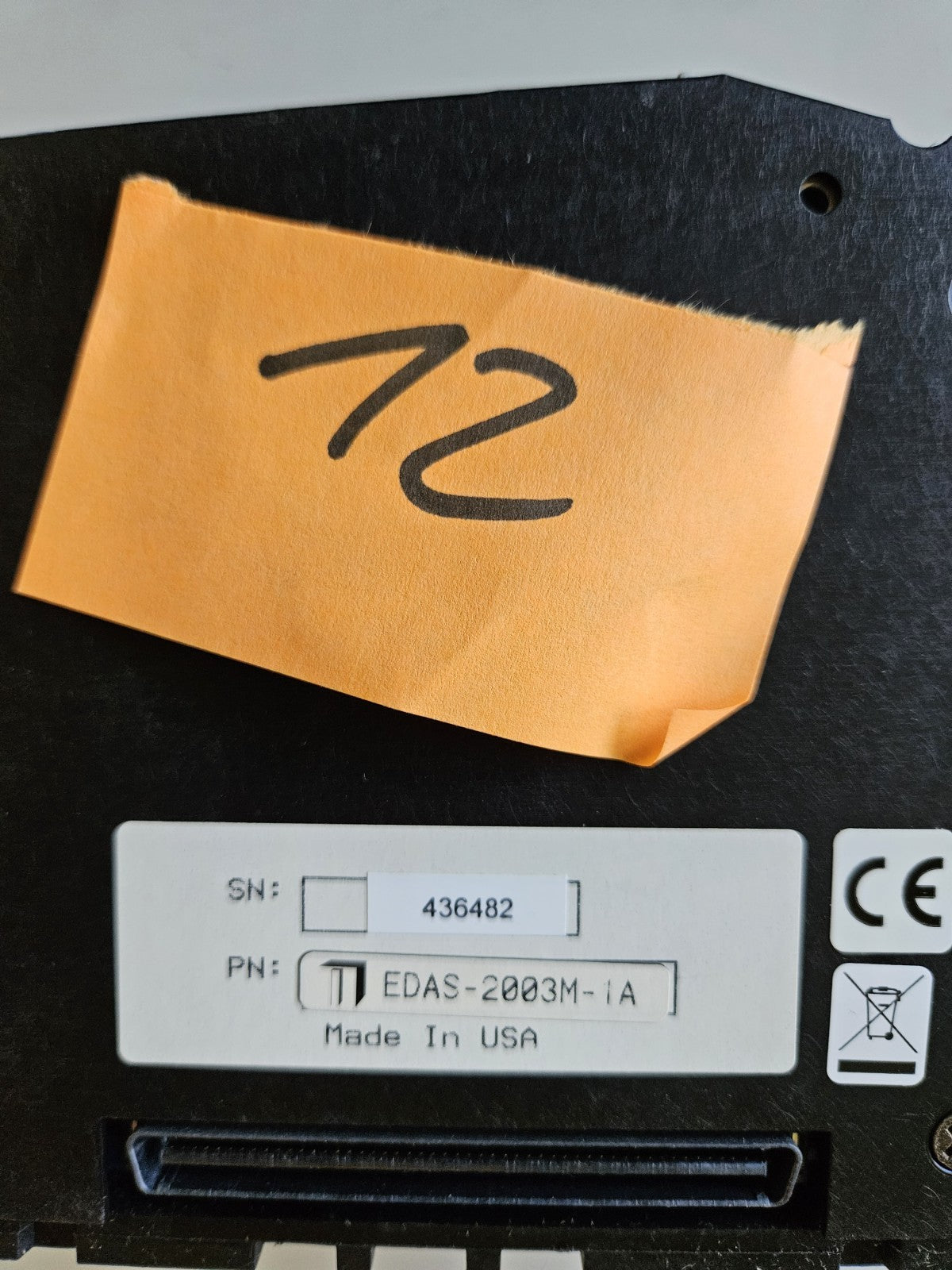 INTELLIGENT INSTRUMENTATION EDAS-2003M-1A,analog Input Module used,Fully Working