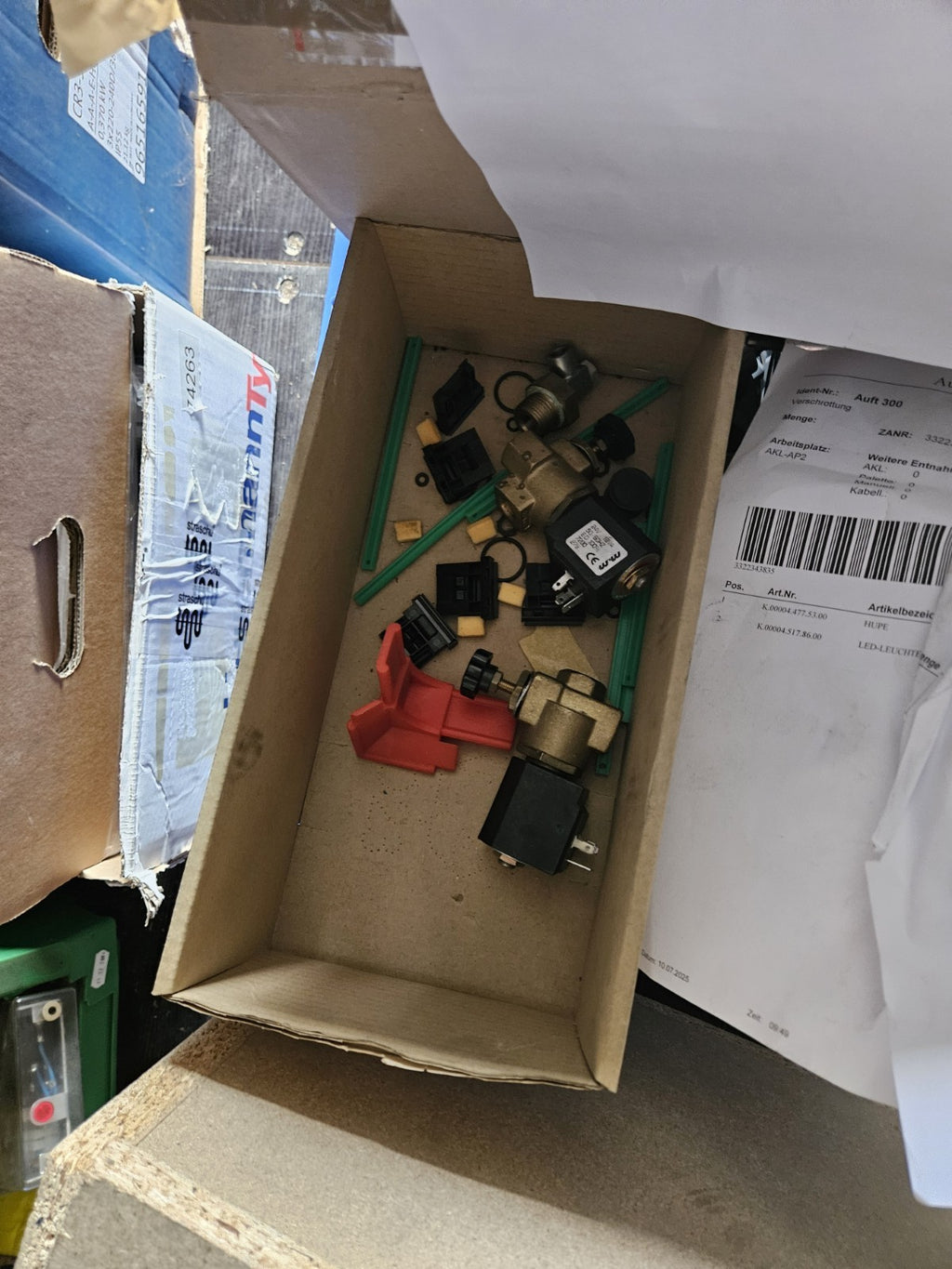 M&M Magnetventil 1/4" D260DLP Solenoid Valve,0-5 bar+7200 279 Neu New Unused