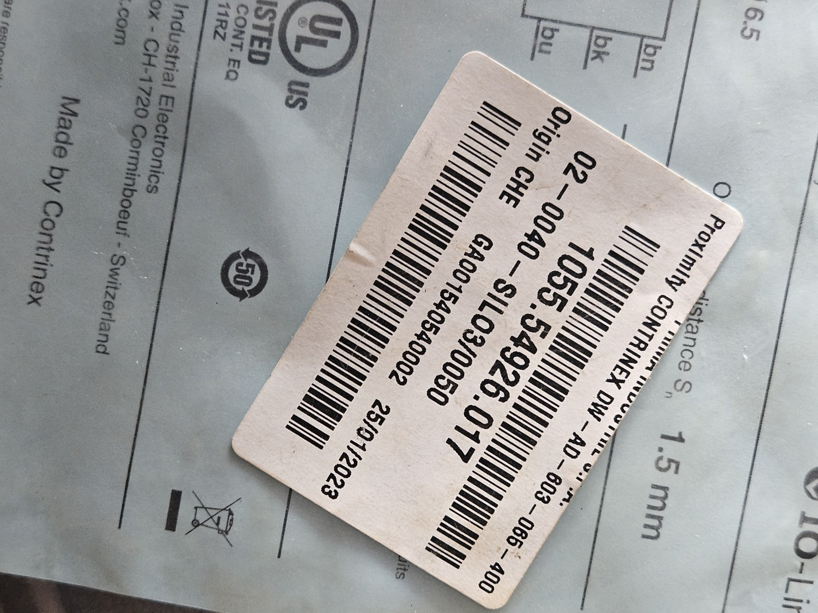 1 x DW-AD-603-065-400 Switch Proximity Schalter INDUCTIVE new Nos Neu/ovp Sealed