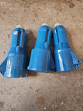 3x MENNEKES 3P+ 16A-9h 200-250V Steckdose Normal Starkstrom Kupplung BS4343 Neu