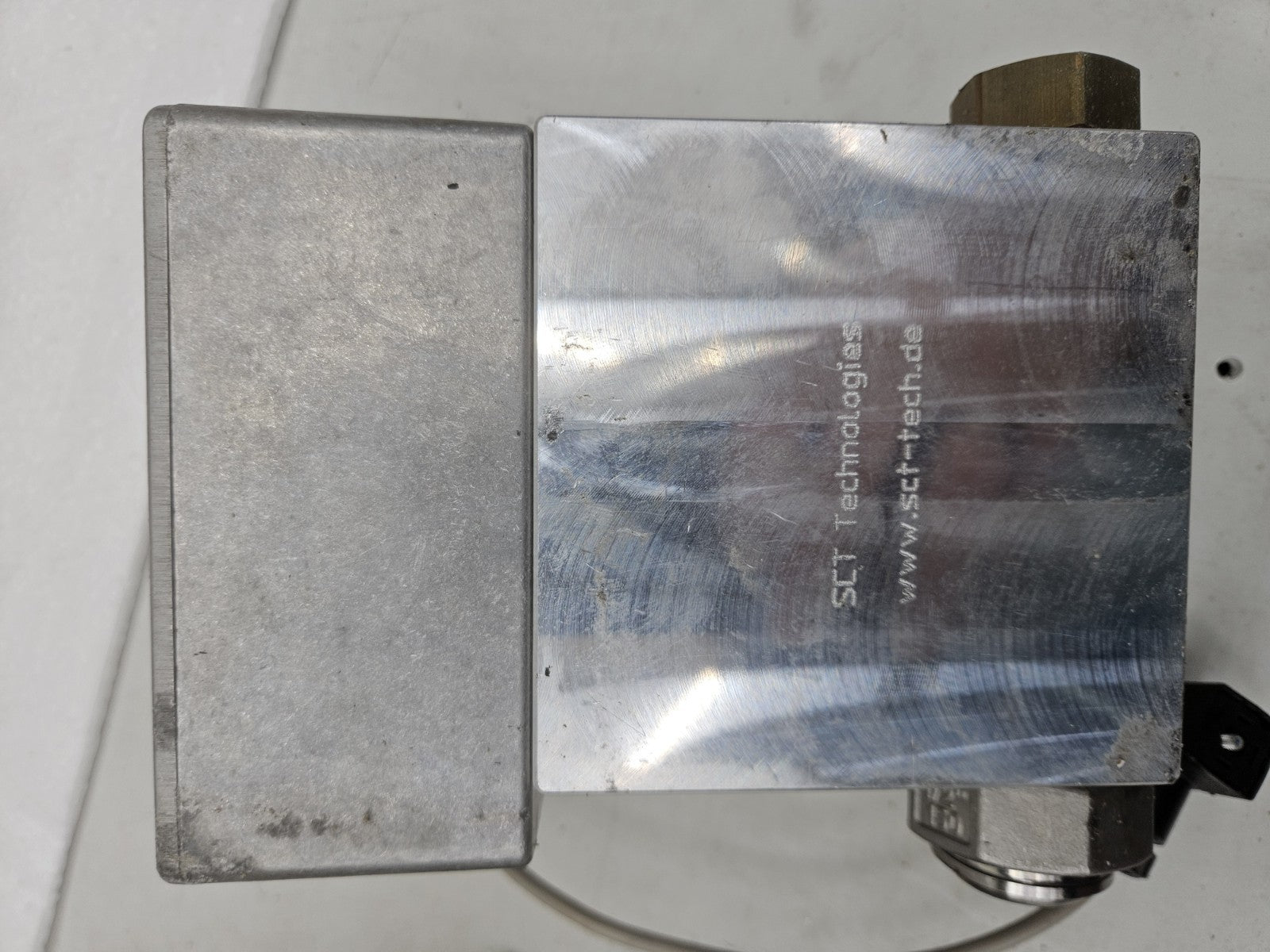 SCT Technologies 553201, Pressure, Druckmesser, Ventil,VALVE, Neu New Unused V2A