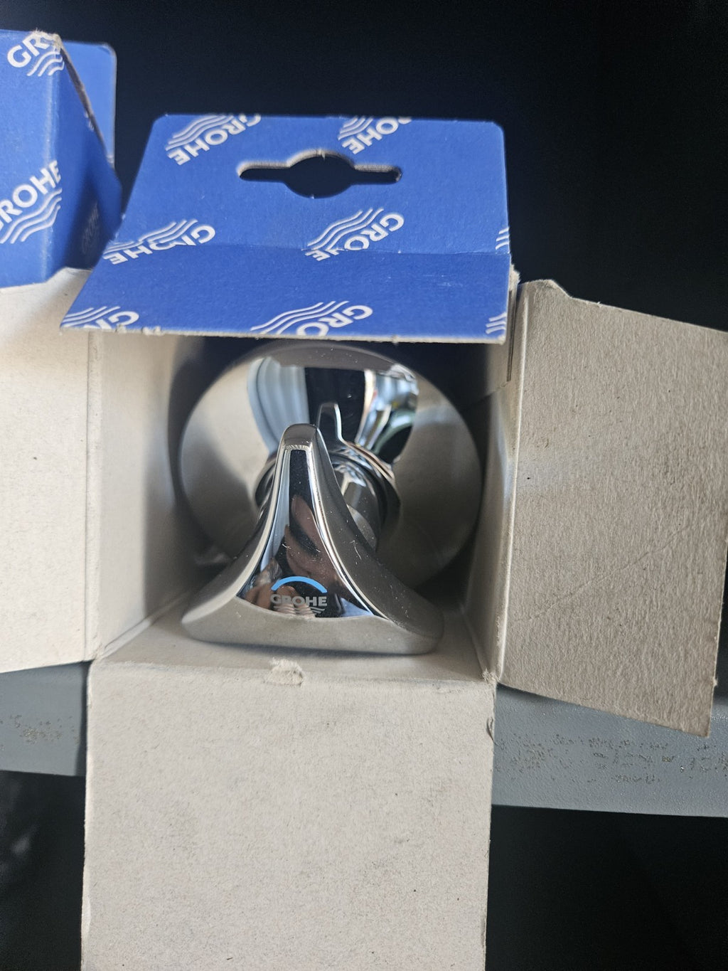 F.Grohe UP-Oberteil 1/2 Zoll kalt mit Tecorn Nr.11501000 chrom Neu/ovp, New
