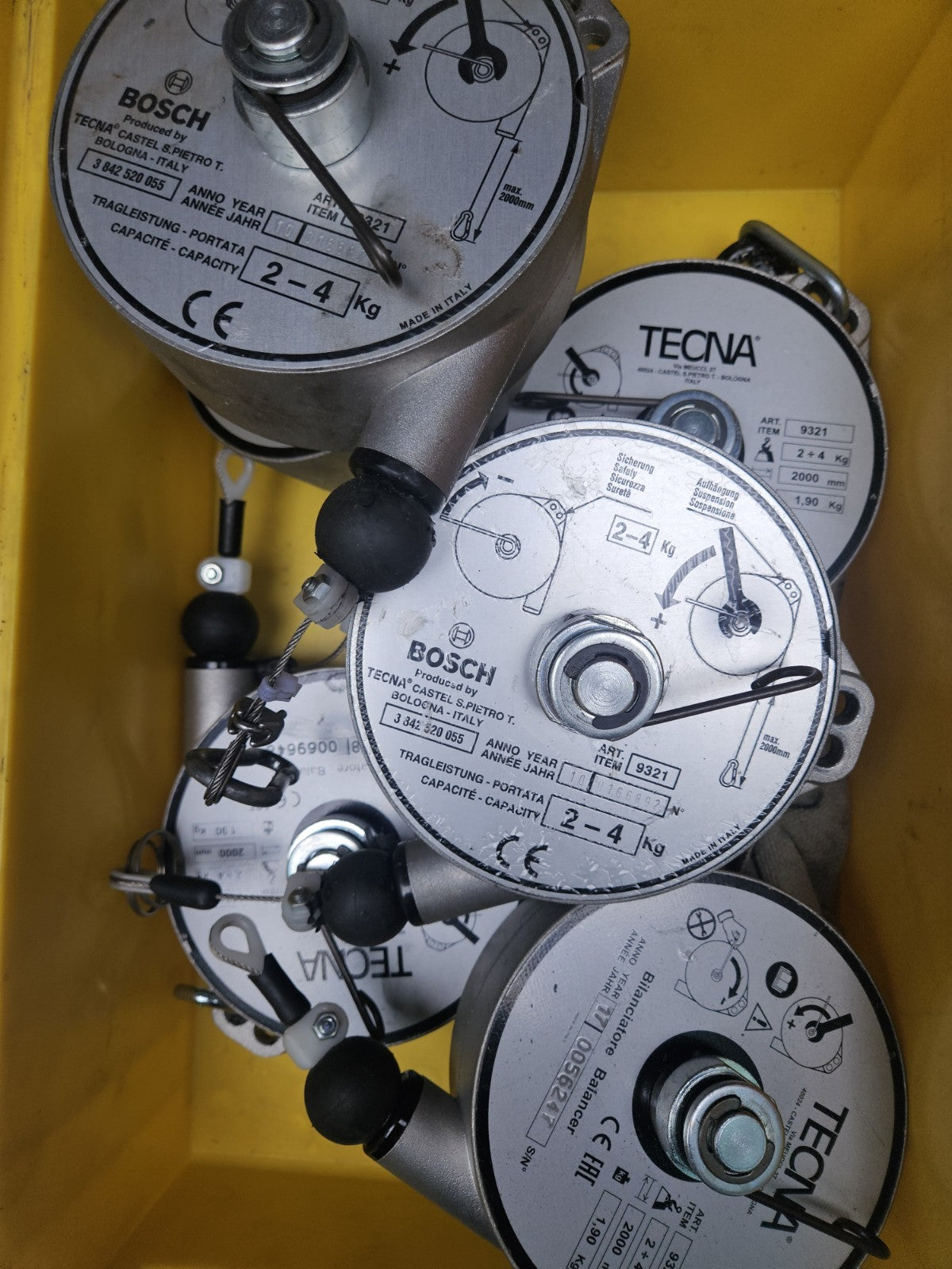 Bosch/Tecna 9321, 2-4kg,Spring Pull, Federzug, Toolbalancer Neu New Unused
