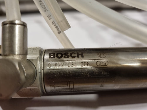2x Bosch Rundzylinder 0822034206 Pneumatikzylinder Zylinder 10 Bar / Ø25/125 neu