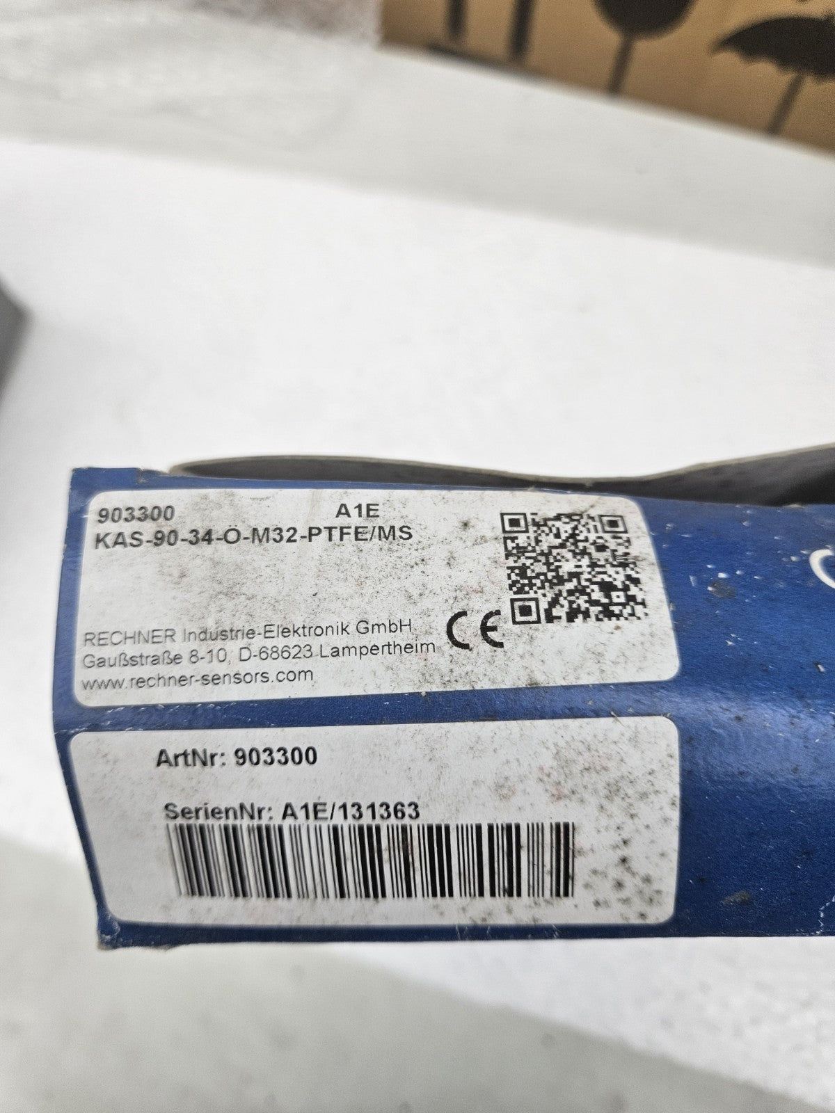 Rechner Kapazitive Sensors 903300 KAS-90-34-Ö-M32-PTFE/MS, Neu/ovp Unused, New