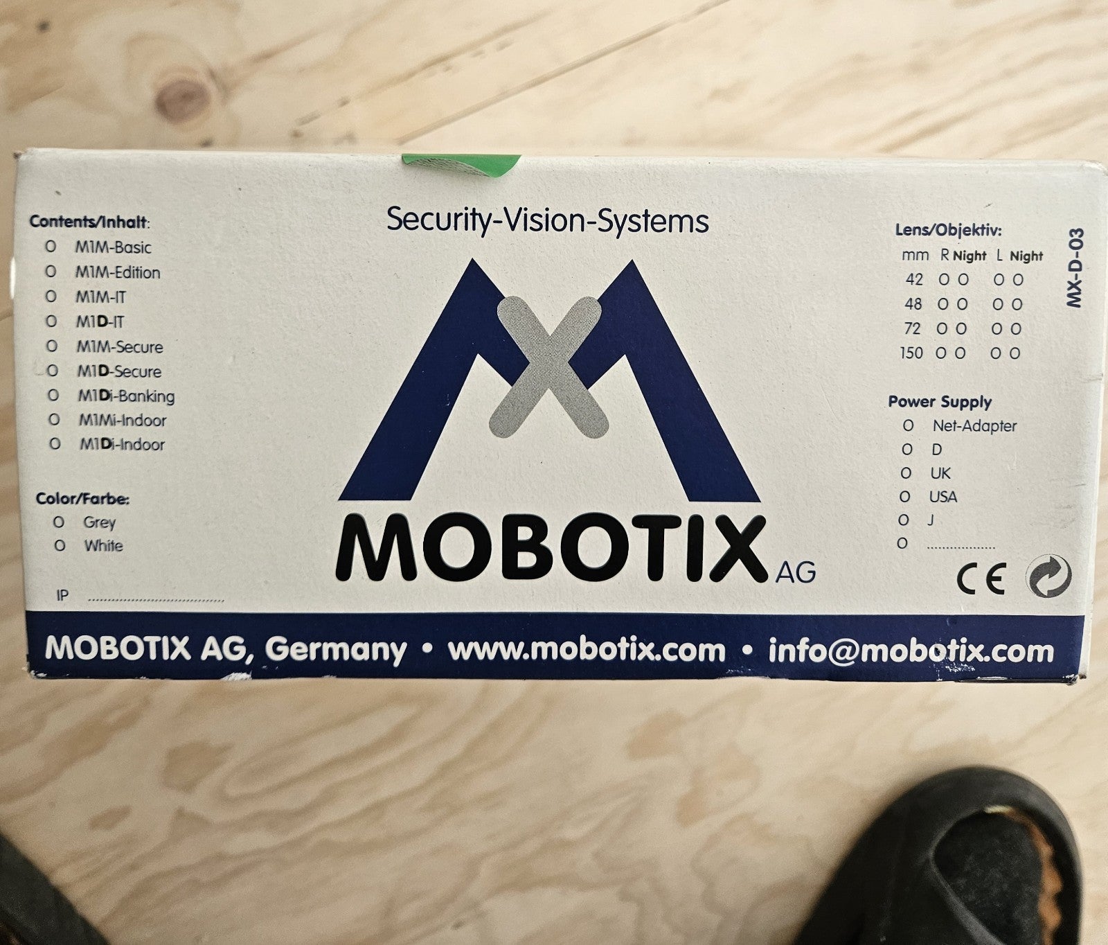MOBOTIX MX M10i sec. R64D42T150, New Old Stock, Unbenutzt  Neu