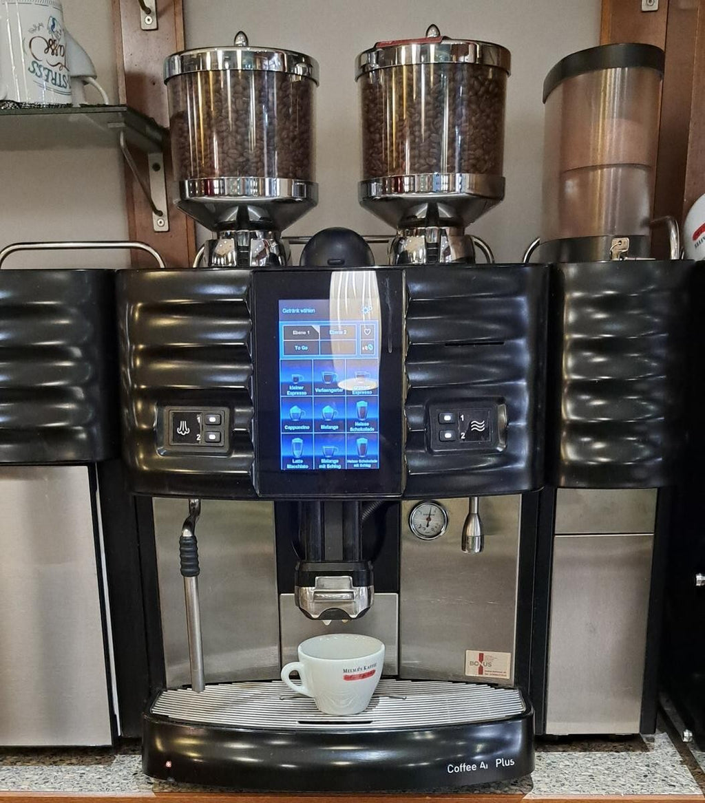 Schaerer Coffee Art Plus Touch, 12,5L Milchkühler und SCAP Choco.TOP Gastro/Café