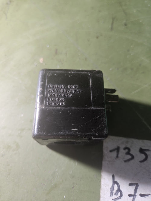 2 x FESTO Magnetspule 220V 50Hz 100% ED P54 Used, Tested Working