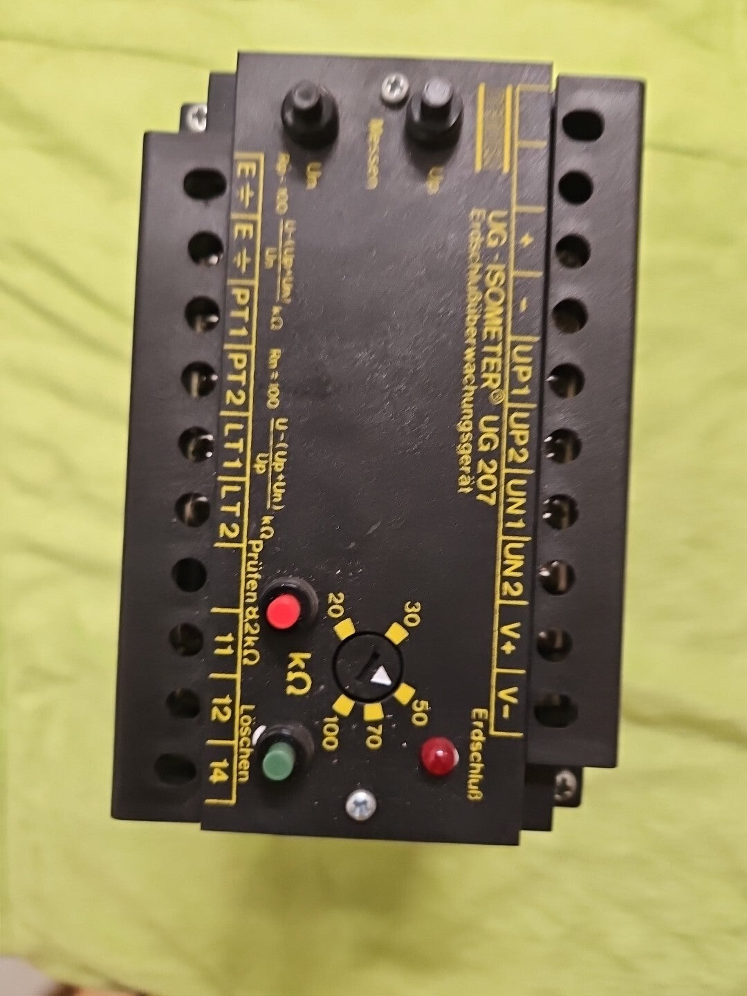 Bender UG 207 UG-Isometer | Erdschlußüberwachungsgerät, Neu, New Unbenutzt
