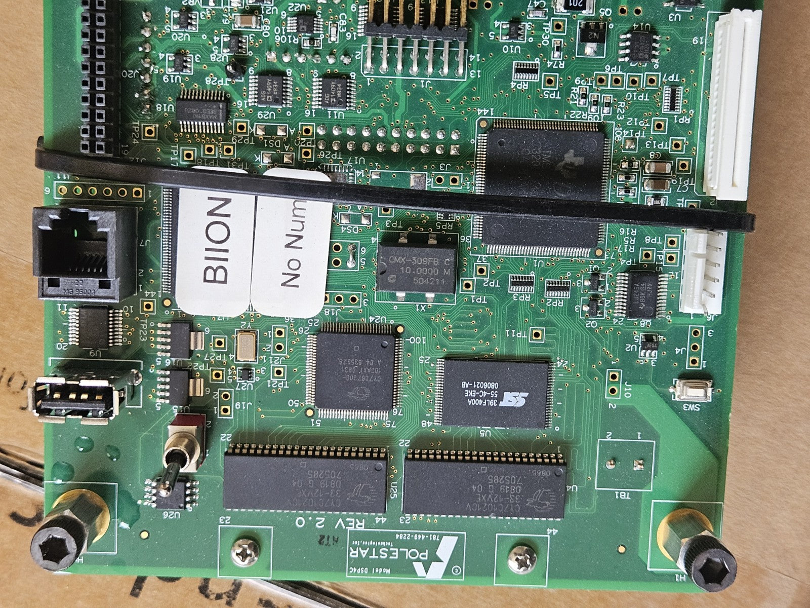 Polestar Technologies DSP3K Power Board ASSY: 9000-332 Rev Model DSP4C Rev 2.0
