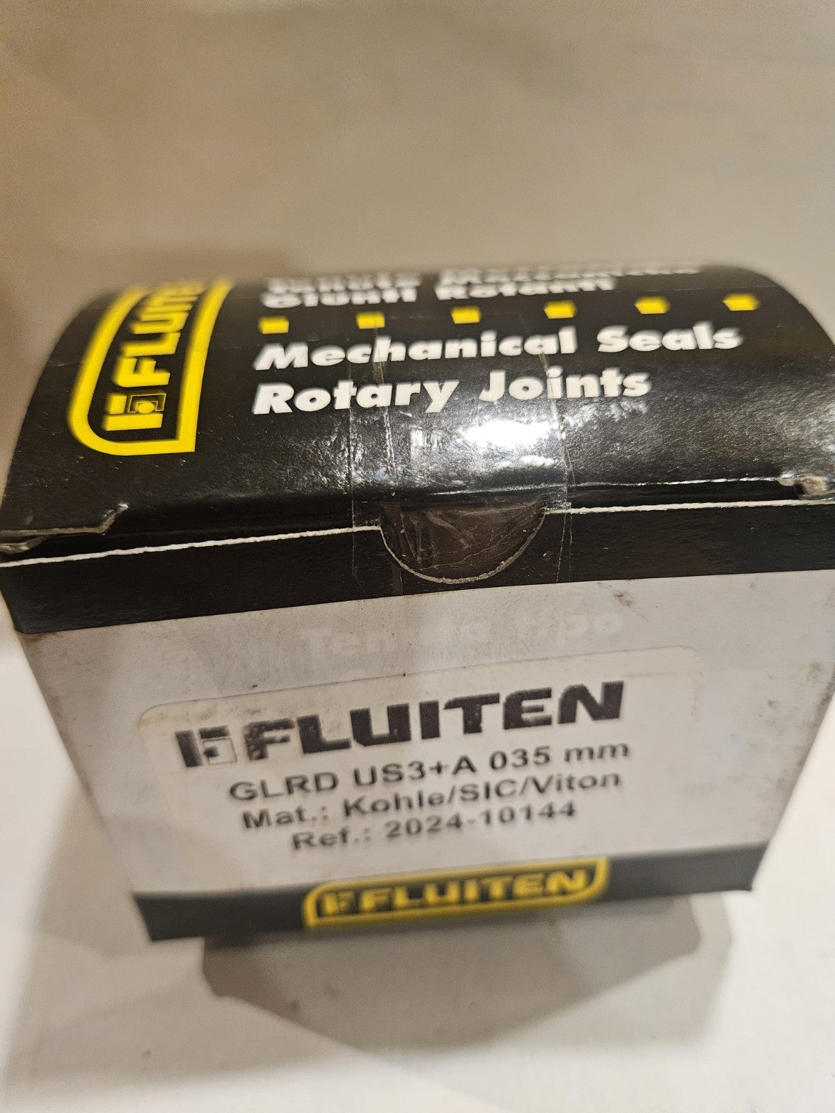 FLUITEN GLRD US3+A 035 mm, Ref.: 2024-10144 Mechanical seal Set, New In Box 